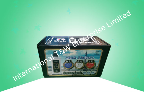 Good price Durable Custom Printed Corrugated Boxes , Wine Paper Box With Glossy Lamination online