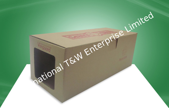 Water - ink Printing / Floxo Printing Corrugated Paper Packageing Boxes Carton Box  Eco - friendly & Cost Effective