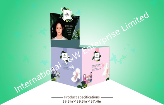 4C Printing 200kgs Robust Cardboard Pallet Display 3ply