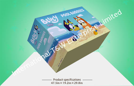 Good price Half Pallet 350gsm CCNB Corrugated Packaging Boxes SGS For Toys online