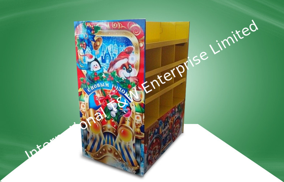 Christmas  POP Cardboard Pallet Display For Kids Gifts Selling to Retail Stores