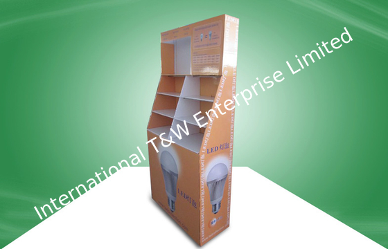 Good price Recycled Heavy - duty  POS Cardboard Displays  Display Stand For LED Products online