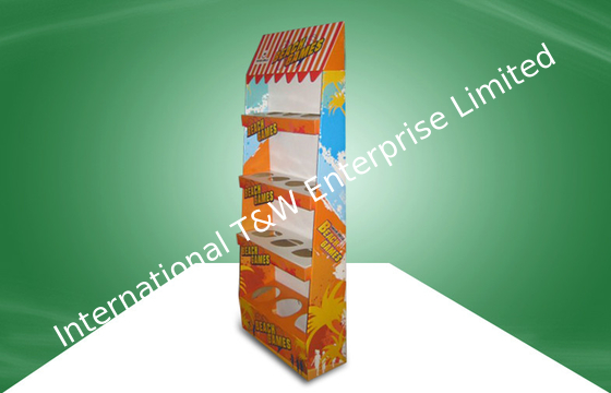 Good price Eye - catching durable Cardboard Display Stands For Sport Products , customized Size online