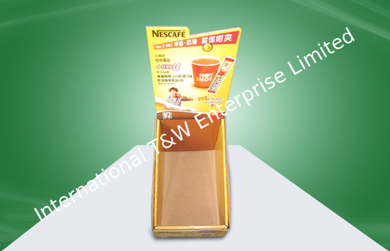 Good price Nestcafe  Promotional Cardboard Countertop Display 4 Colors Offset Printing online