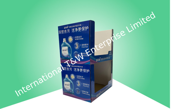 Good price Robust Double Wall Stack up PDQ Cardboard Tray For Heavy Laundry Detergent To Walmart Store online